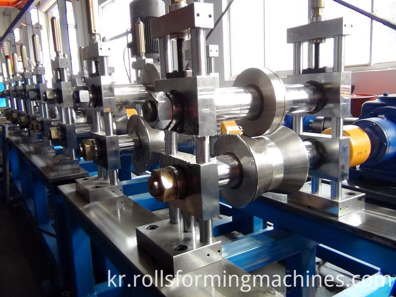 철강 비계 보드 롤 성형 기계 Steel Scaffolding Board Roll Forming Machine
